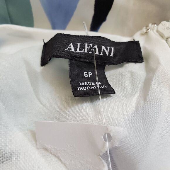 Alfani Printed Fit & Flare Dress - Picture 11 of 13